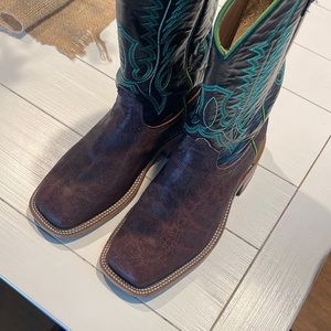 Practically new Anderson Bean 9EE brown elephant boots